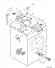Схема №7 L76475FL с изображением Блок управления для стиральной машины Aeg 973914530937007